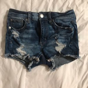 Jean shorts